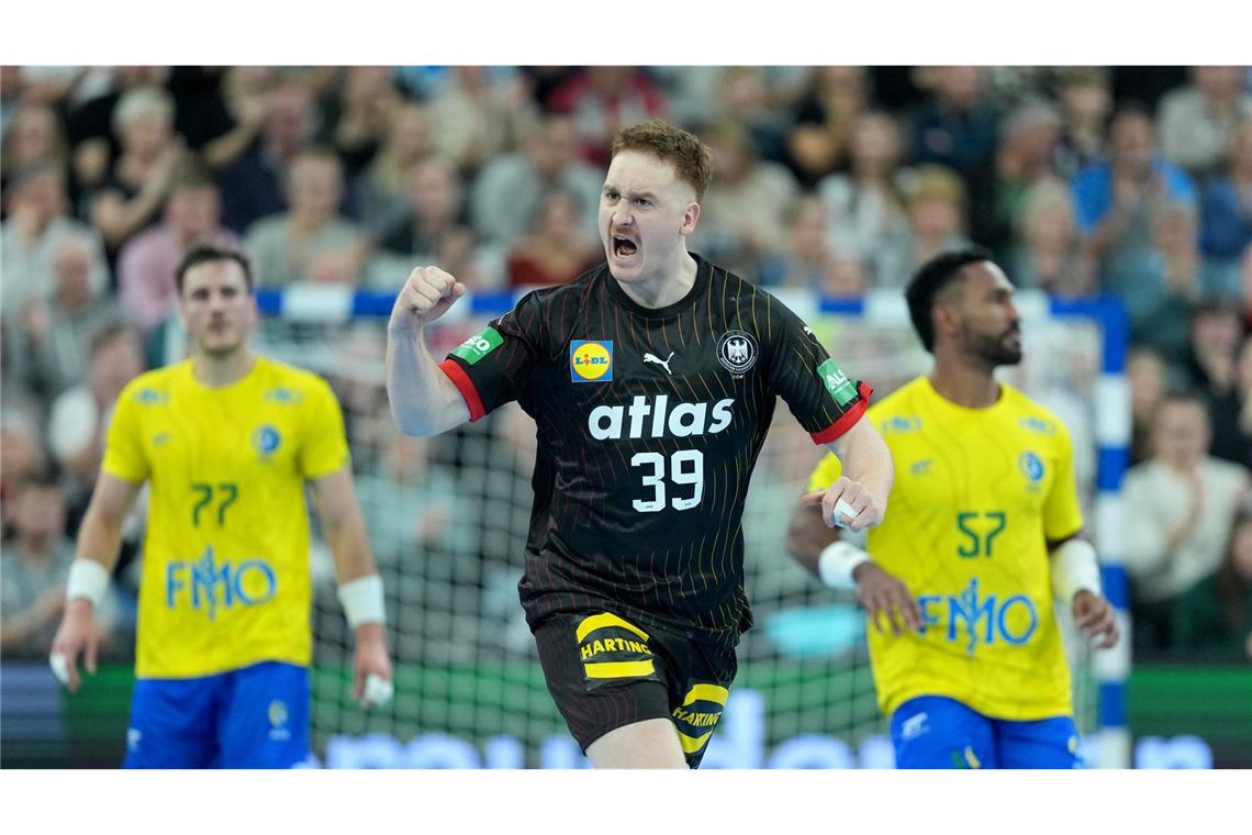 Das ist der Kader von Bundestrainer Alfred Gislason Lukas Stutzke, Rückraum links, 14.1.1998, TSV Hannover-Burgdorf, 12 LS, 14 Tore