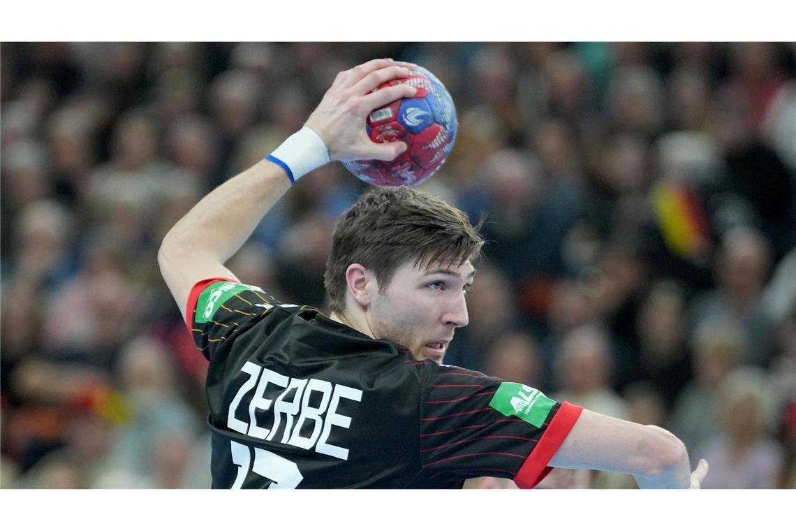 Das ist der Kader von Bundestrainer Alfred Gislason Lukas Zerbe, Rechtsaußen, 17.1.1996, THW Kiel, 32 LS, 61 Tore