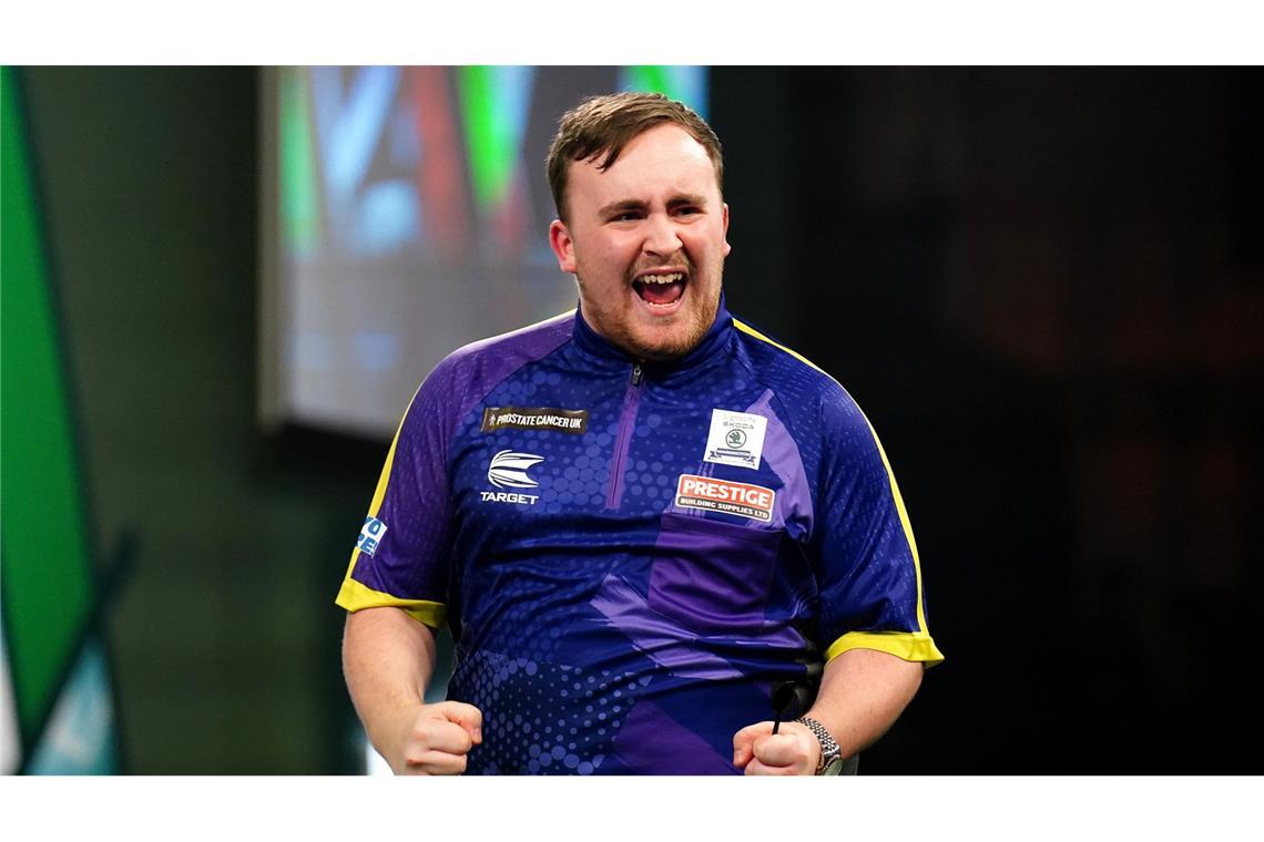 Darts-Weltmeister besteht Theorieprüfung – im siebten Versuch Luke Littler darf jubeln (Archivbild).