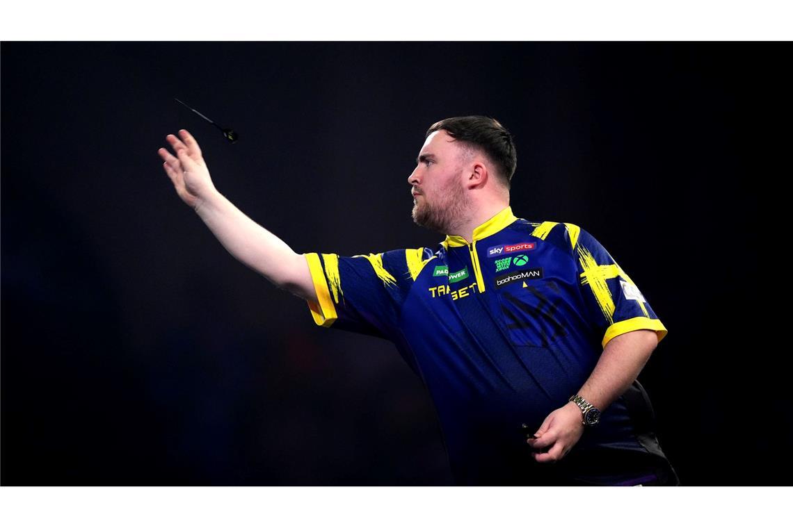 Luke Littler entschied das Duell mit Rob Cross für sich