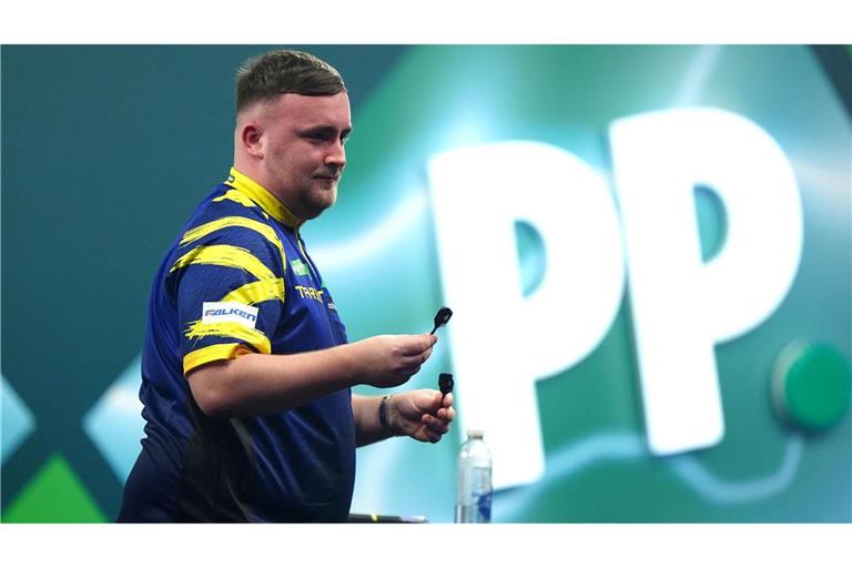 Luke Littler musste sich als Kind einer Operation an den Augen unterziehen. (Archivbild)