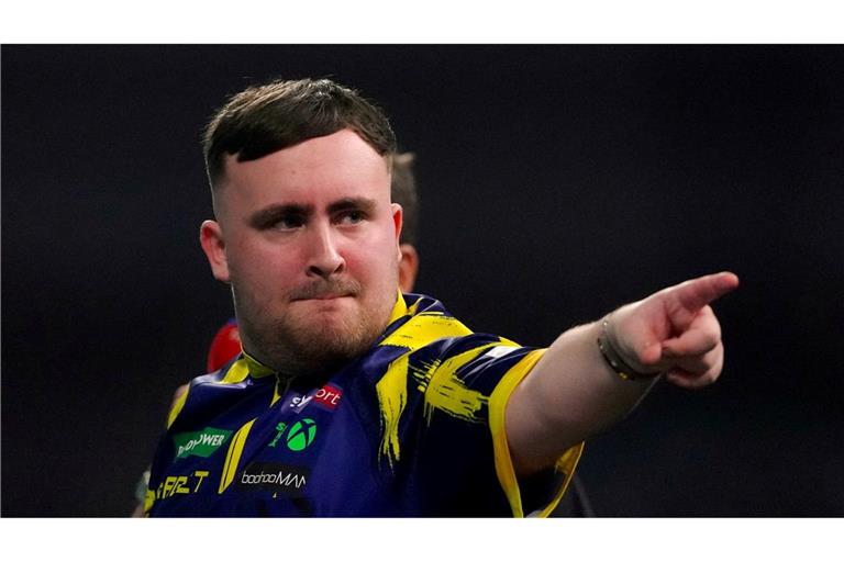 Luke Littler steht erneut im WM-Finale