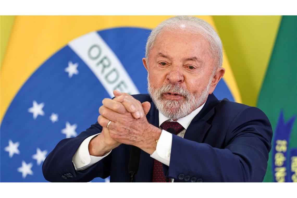 Lula: Friedliche Lösung statt Krieg.