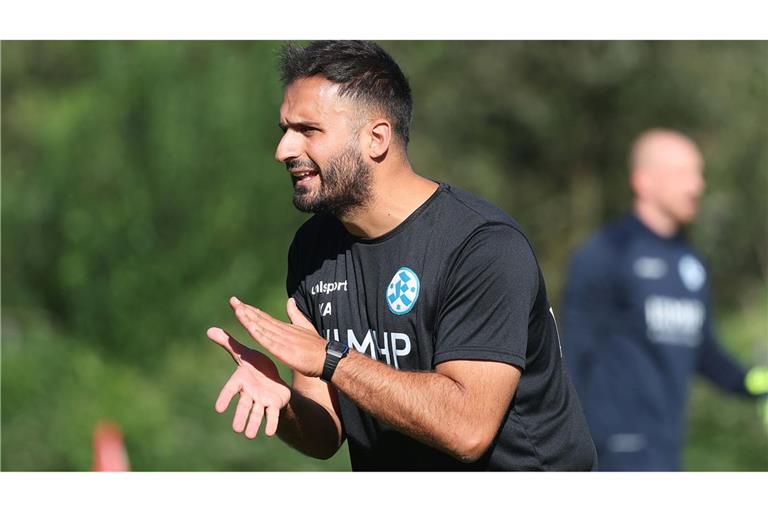 Macht Dampf im Training: Kerem Arslan.