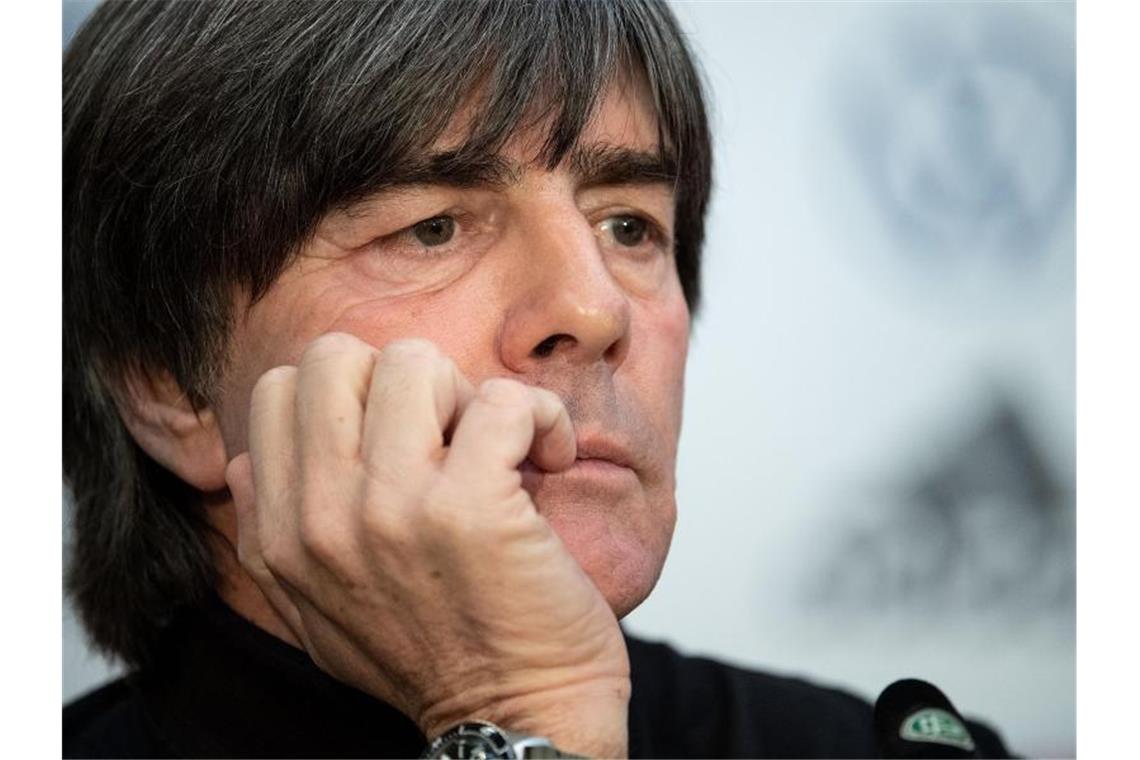 Löw-Abgang sorgt für Probleme beim DFB - Klopp erneuert Nein Macht nach der EM 2021 Schluss beim DFB: Joachim Löw. Foto: Marius Becker/dpa