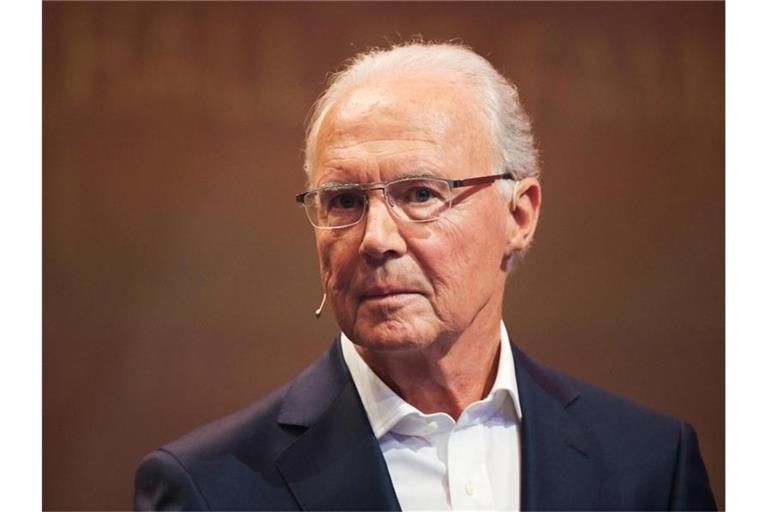 Macht sich für einen Verbleib von Joachim Löw als Bundestrainer stark: Franz Beckenbauer. Foto: Ina Fassbender/dpa