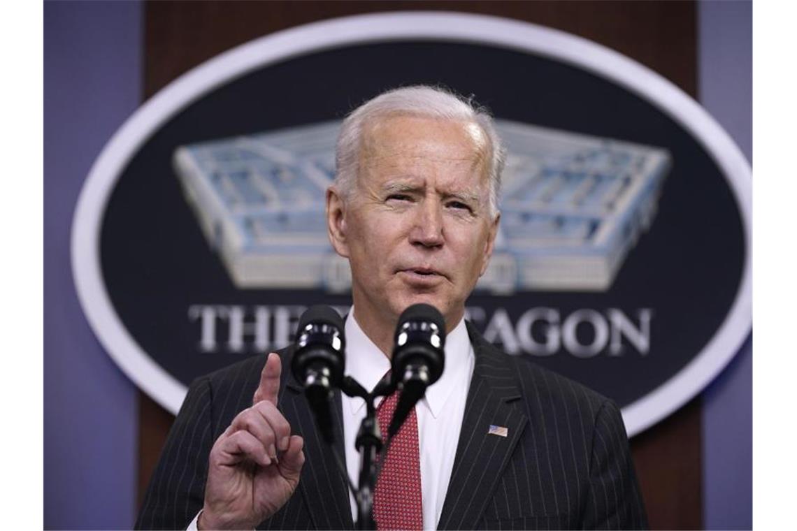 Machte dem chinesischen Staatschef Xi am Telefon klare Ansagen: US-Präsident Joe Biden. Foto: Patrick Semansky/AP/dpa