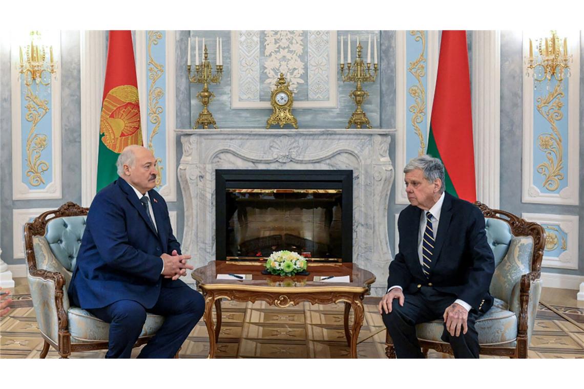 Machthaber Lukaschenko lässt auf US-Druck 123 politische Gefangene frei