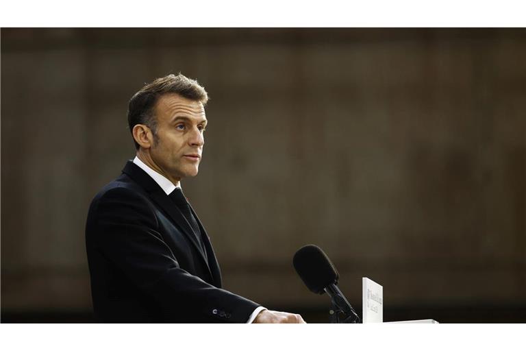 Macron will einen Offline-Tag im Monat einführen. (Archivbild)