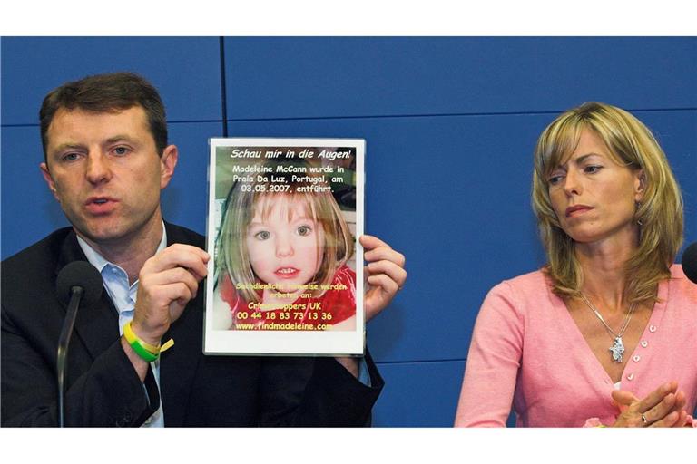 Maddies Eltern wollen die Hoffnung nicht aufgeben, dass ihre Tochter lebt. (Archivbild)