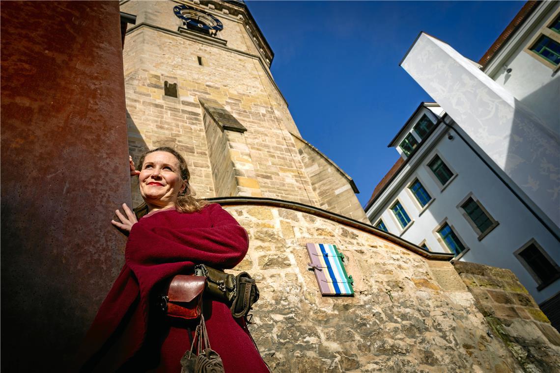Frivoler Humor mit Hübschlerin Fanny Märchenerzählerin Stefanie Keller nimmt Interessierte mit auf einen amourösen Stadtspaziergang. Foto: Alexander Becher