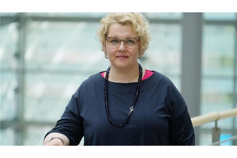 Maike Finnern steht seit 2021 an der Spitze der GEW.