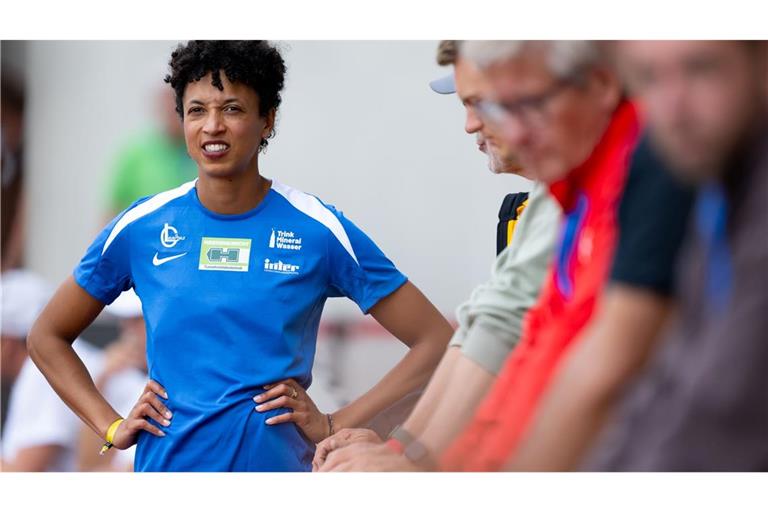 Malaika Mihambo hatte zunächst Probleme beim Anlauf.