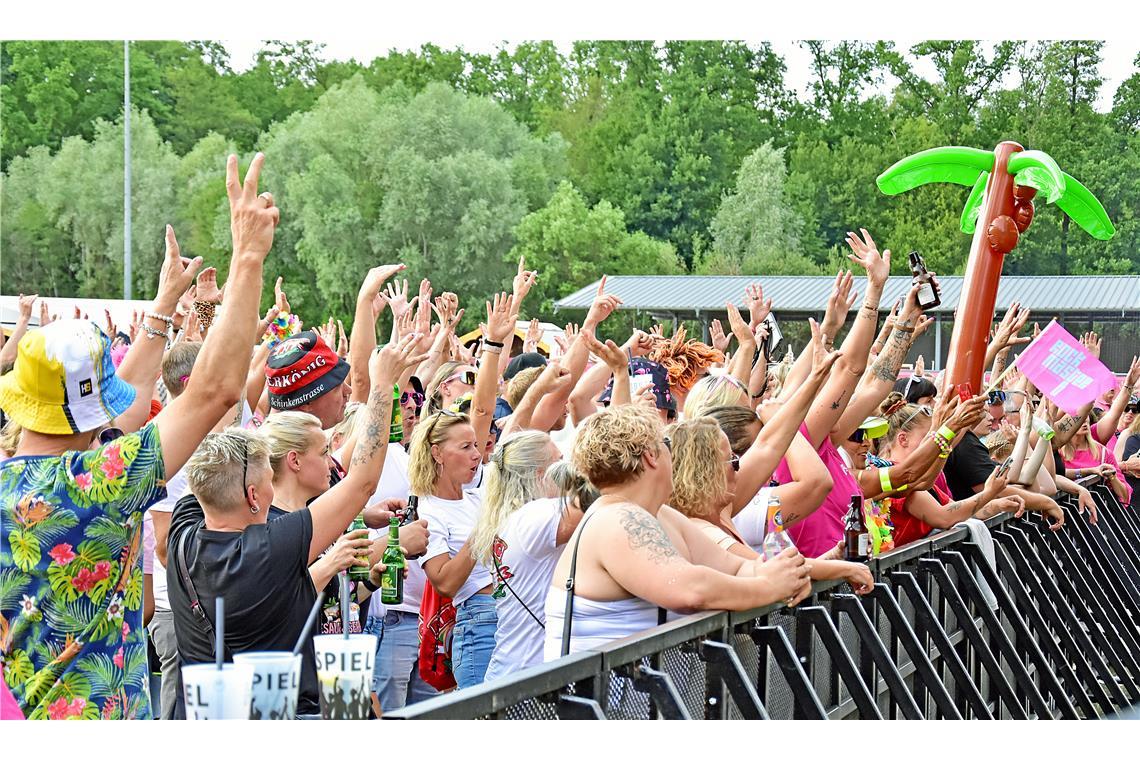 Mallorca-Party in Aspach. 