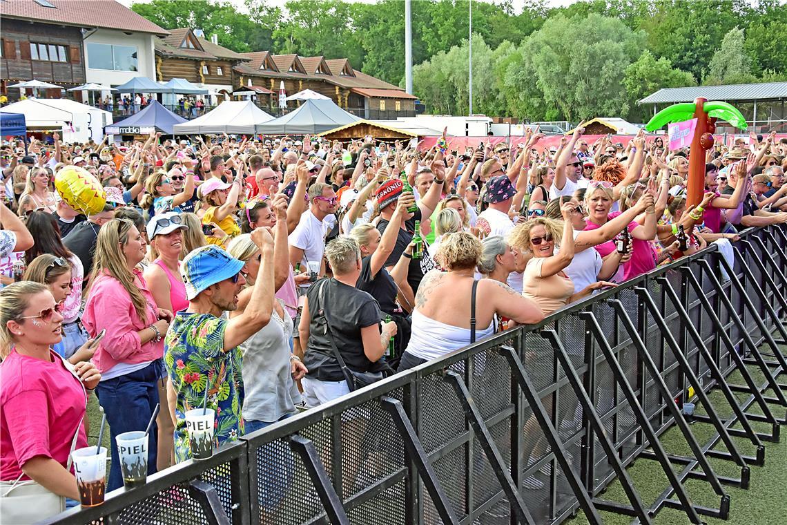 Mallorca-Party in Aspach. 