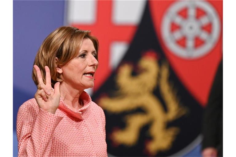 Malu Dreyer (SPD) ist erneut zur Ministerpräsidentin des Landes Rheinland-Pfalz gewählt worden. Foto: Arne Dedert/dpa POOL/dpa