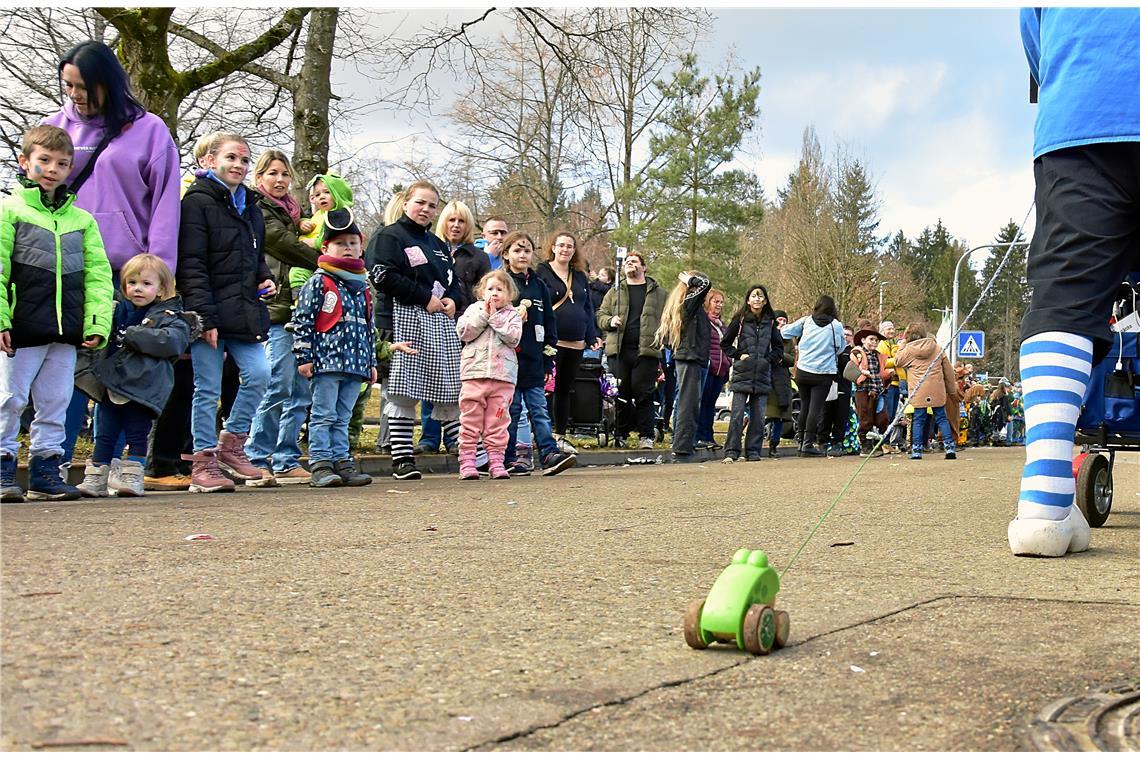 Manches Detail fällt auf den ersten Blick garnicht auf. Faschingsumzug in Althüt...