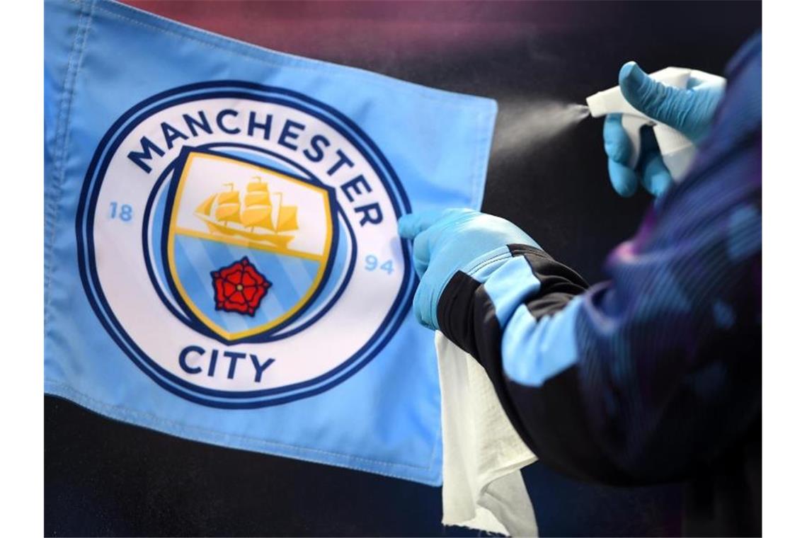 Manchester City weiter international spielen. Foto: Laurence Griffiths/Nmc Pool/PA Wire/dpa