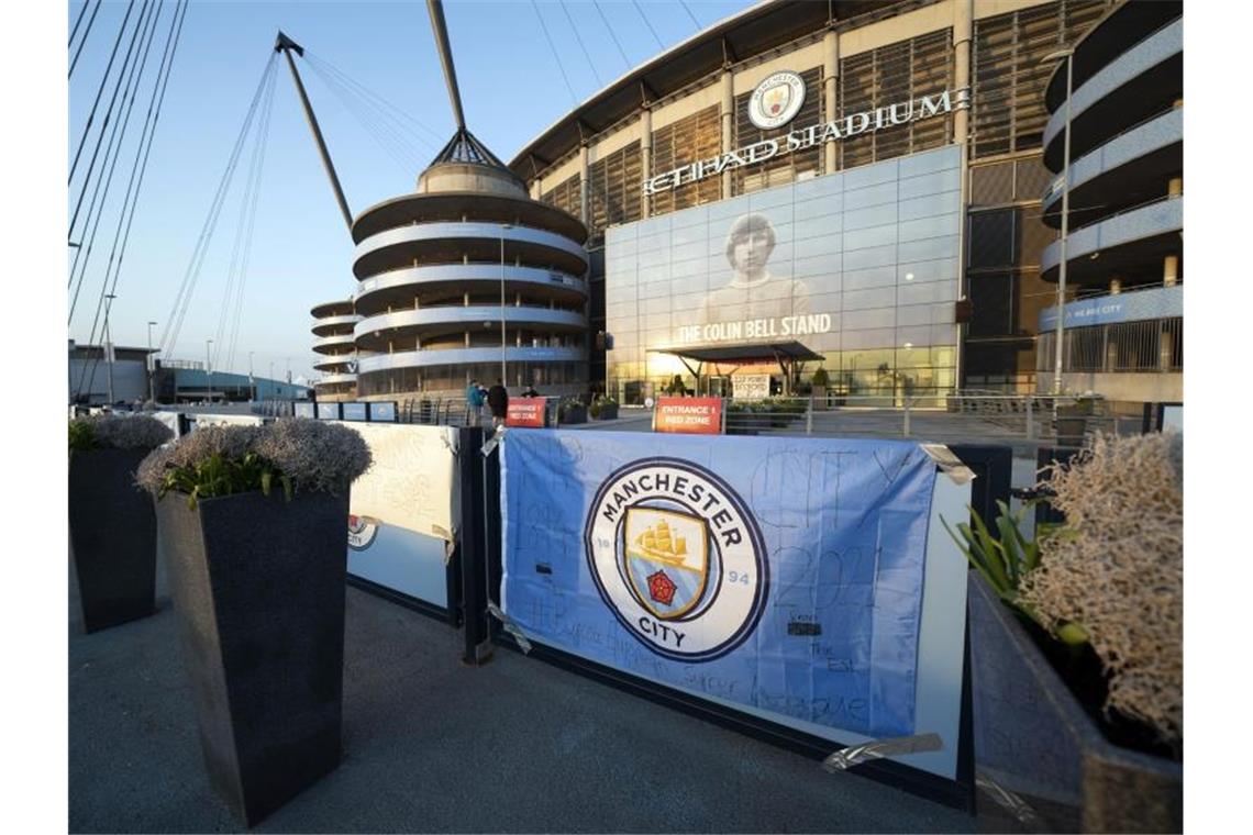 Mitgründer Agnelli: Super League nicht mehr umsetzbar Manchester City zog seine Zusage zur geplanten Super League zurück. Foto: Jon Super/AP/dpa