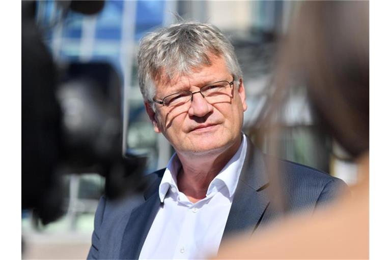 „Manchmal sind Recht haben und Recht bekommen eben einfach zwei unterschiedliche Dinge“: AfD-Bundessprecher Jörg Meuthen. Foto: Martin Schutt/dpa-Zentralbild/dpa