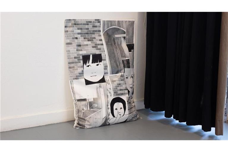 „Manchmal war ich“ ist dieses Werk von Stefanie Fleischhauer betitelt