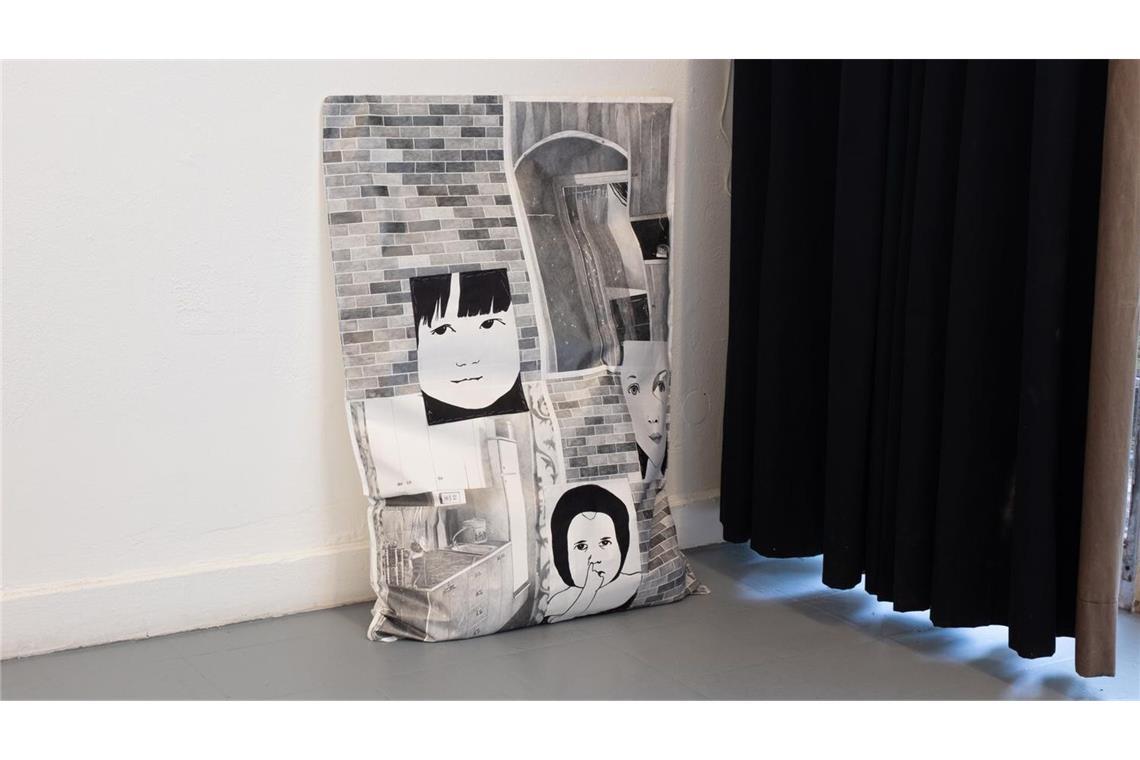 „Manchmal war ich“ ist dieses Werk von Stefanie Fleischhauer betitelt