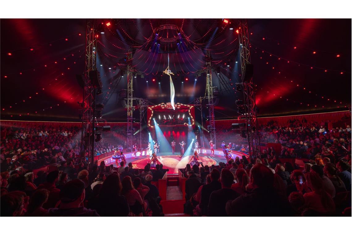 Manege frei für den Zirkus.