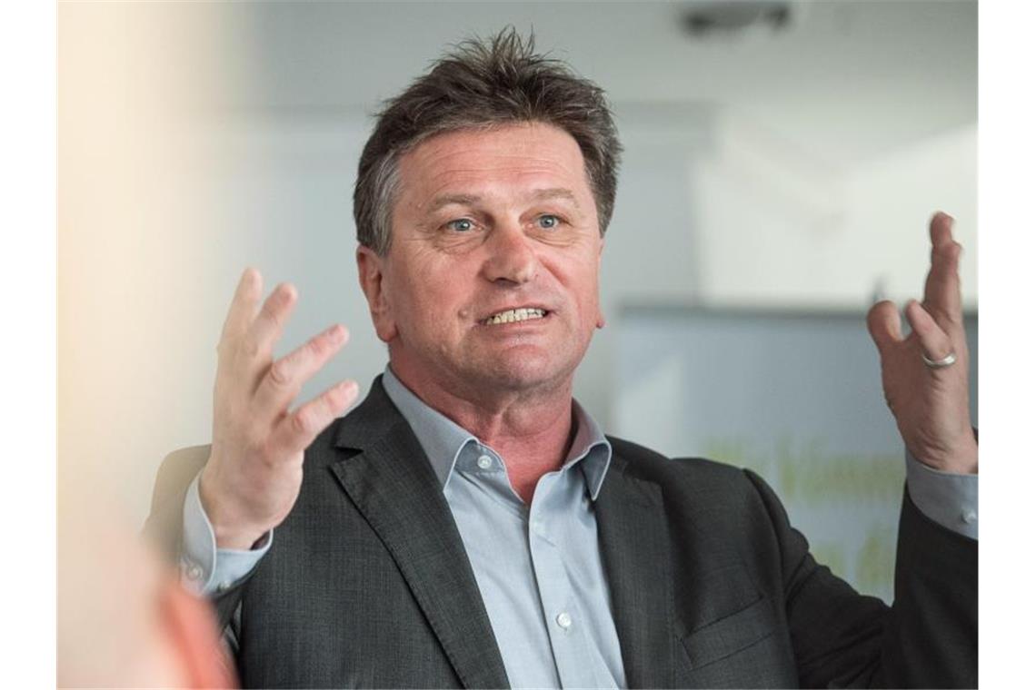 Gesundheitsversorgung von morgen: Land unterstützt Kommunen Manfred Lucha (Bündnis 90/Die Grünen), Sozialminister von Baden-Württemberg. Foto: Sebastian Gollnow/Archivbild
