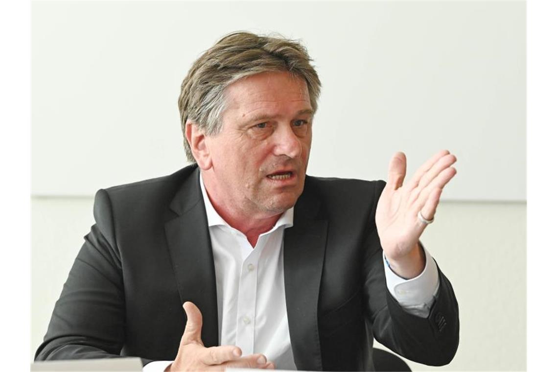 Manfred "Manne" Lucha (Bündnis 90/Die Grünen), Sozialminister von Baden-Württemberg. Foto: Uli Deck