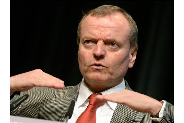 Manfred Spitzer, Neurowissenschaftler und Psychiater an der Uniklinik Ulm, spricht. Foto: Hendrik Schmidt/zb/dpa/Archivbild