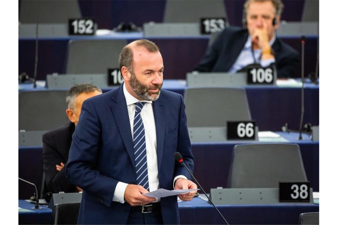 Manfred Weber: „Nur ein Bündnis von Union und Grünen auf Bundesebene kann die gesellschaftlichen Konflikte, die wir in Deutschland haben, befrieden.“ Foto: Philipp von Ditfurth