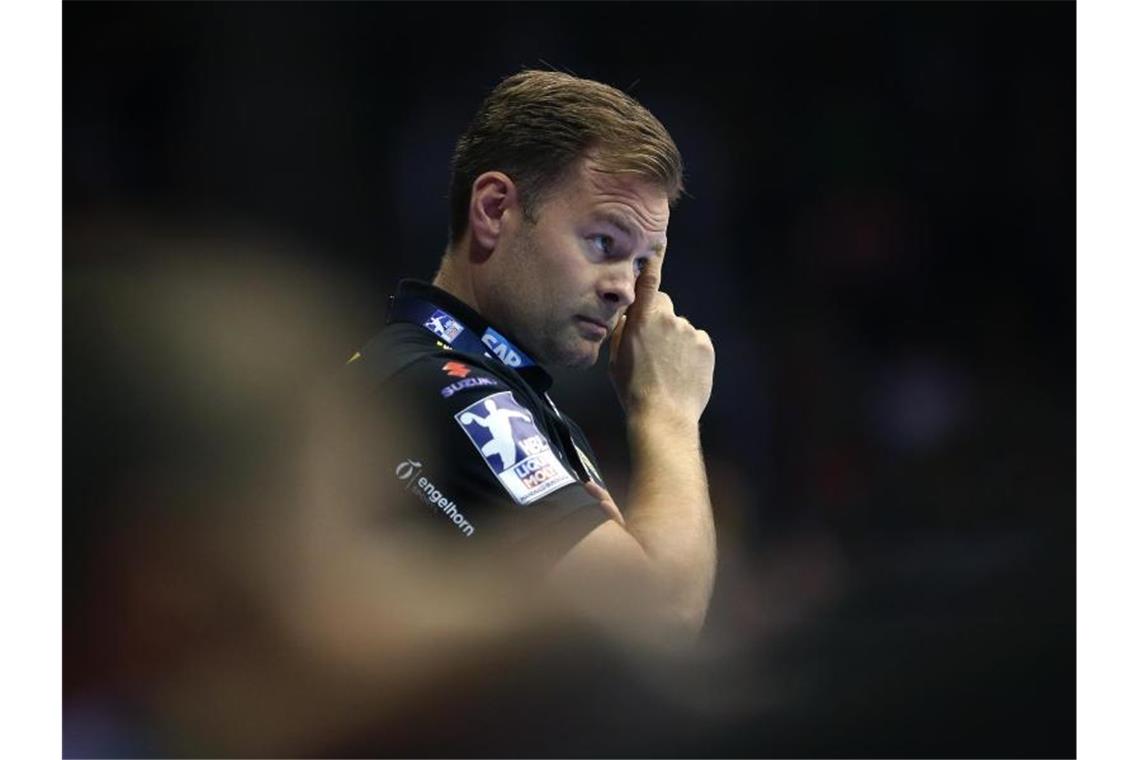 Andrésson weg - und jetzt? Löwen setzen sich unter Druck Mannheims ehemaliger Trainer Kristján Andrésson. Foto: Ronny Hartmann/dpa-Zentralbild/dpa/Archivbild