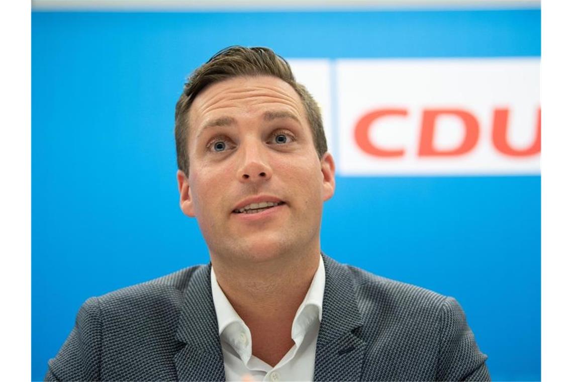 Manuel Hagel, Generalsekretär der CDU Baden-Württemberg. Foto: Sebastian Gollnow/dpa/Archivbild