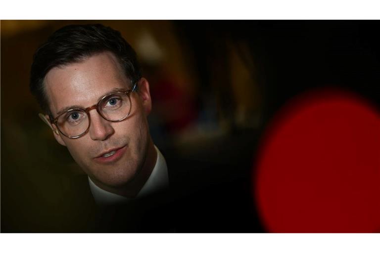 Manuel Hagel landete mit seiner CDU bei der Landtagswahl in Baden-Württemberg hauchdünn hinter den Grünen von Cem Özdemir.