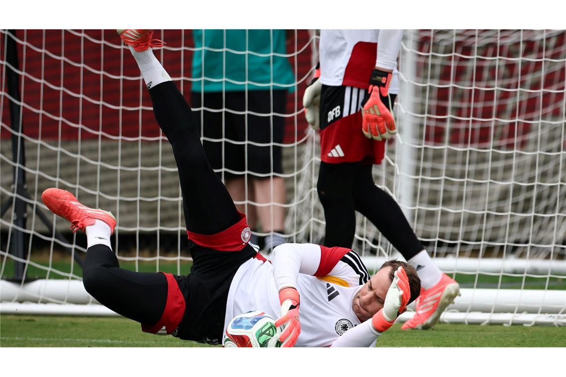 Manuel Neuer in Aktion.