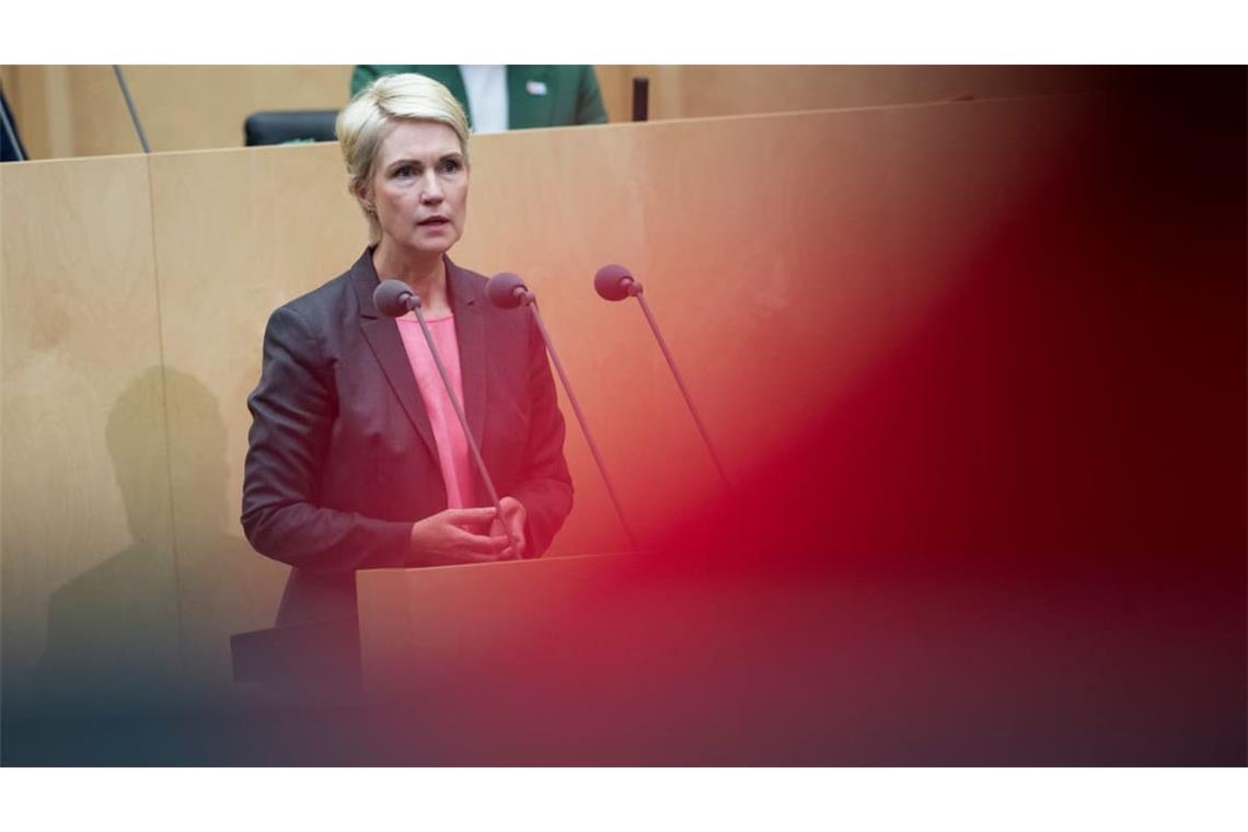 Manuela Schwesig (SPD), Ministerpräsidentin von Mecklenburg-Vorpommern, spricht bei einer Sitzung im Bundesrat.