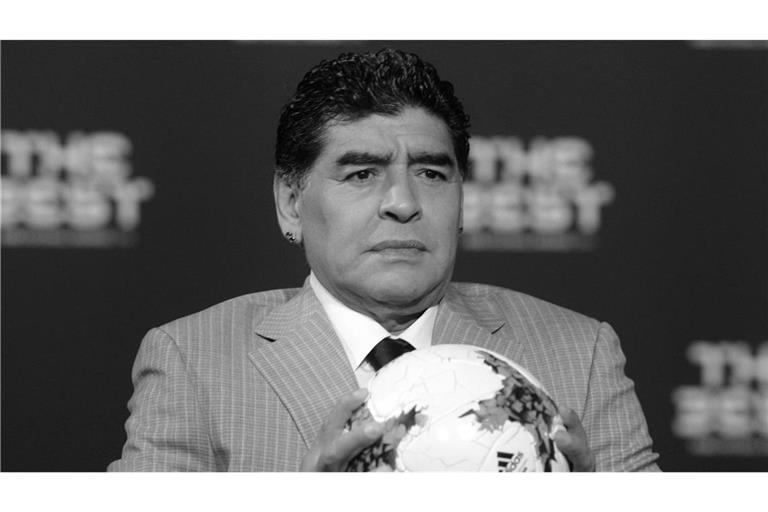 Maradona starb 2020 im Alter von 60 Jahren - zur Todesursache gibt es nun ein neues Gutachten. (Archivbild)