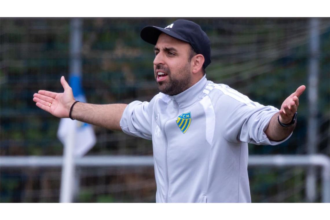 Marbachs Trainer Christos Makrigiannis nimmt die Niederlage auch auf seine Kappe.