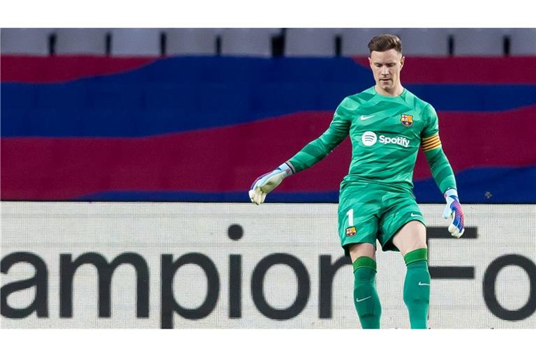 Marc-André ter Stegen hat nach seiner Rückenoperation faktisch den Weg für den Einsatz seines Konkurrenten Joan García beim FC Barcelona freigemacht.
