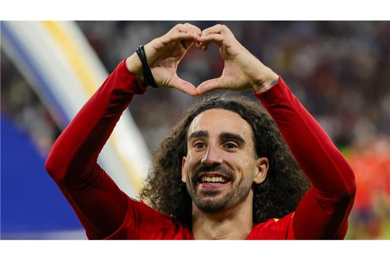 Marc Cucurella wurde ausgepfiffen.