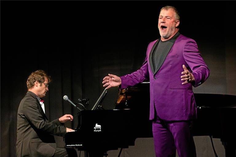 Marc Marshall präsentierte in Auenwald sein Programm „Herzschlag“. Foto: J. Fiedler