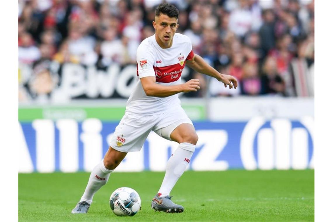 Marc Oliver Kempf, Kapitän des VfB Stuttgart. Foto: Tom Weller/dpa/Archivbild