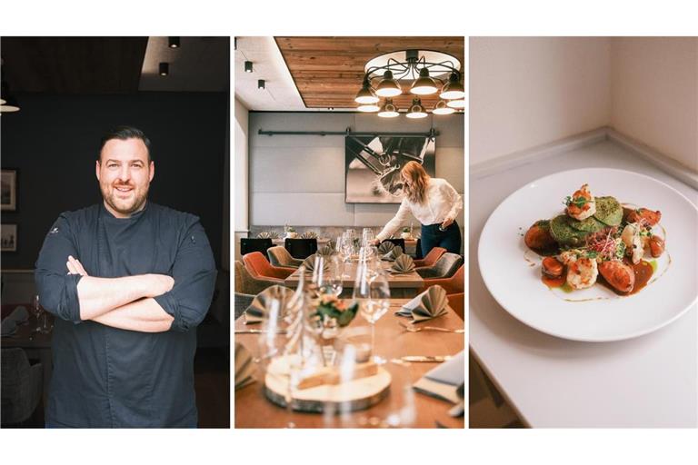 Marc Winter kam nach seinen Lehr-und Wanderjahren zurück in seine Heimat. Jetzt steht der Koch im Gestütsgasthof Offenhausen am Herd.