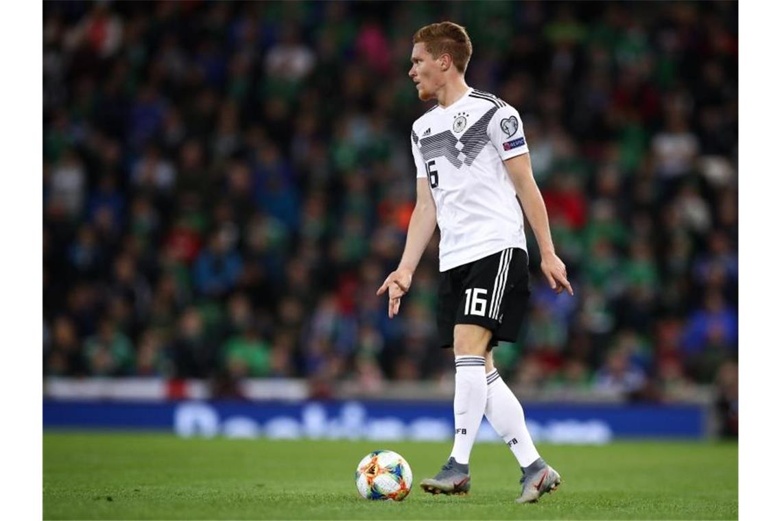 Halstenberg: Frankreich EM-Favorit, DFB-Elf kein Underdog Marcel Halstenberg bestritt bisher sechs Länderspiele für die deutsche Fußball-Nationalmannschaft. Foto: Christian Charisius/dpa