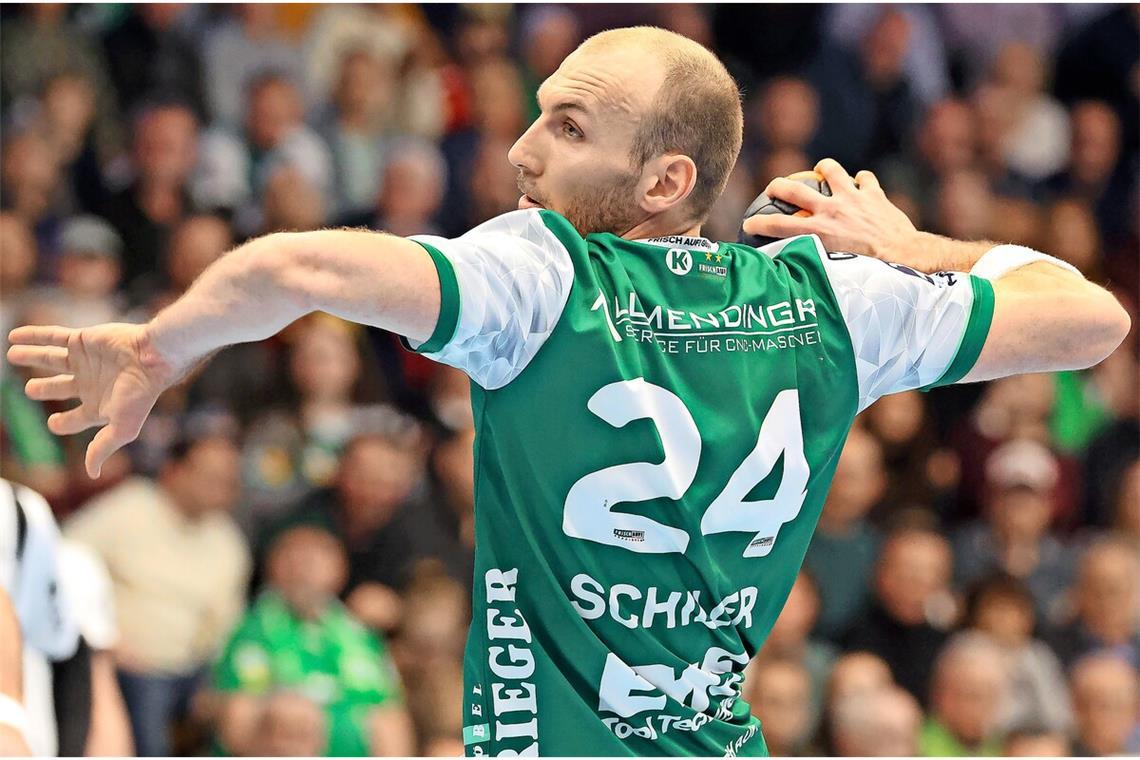 Marcel Schiller ist der Toptorjäger von Frisch Auf Göppingen.