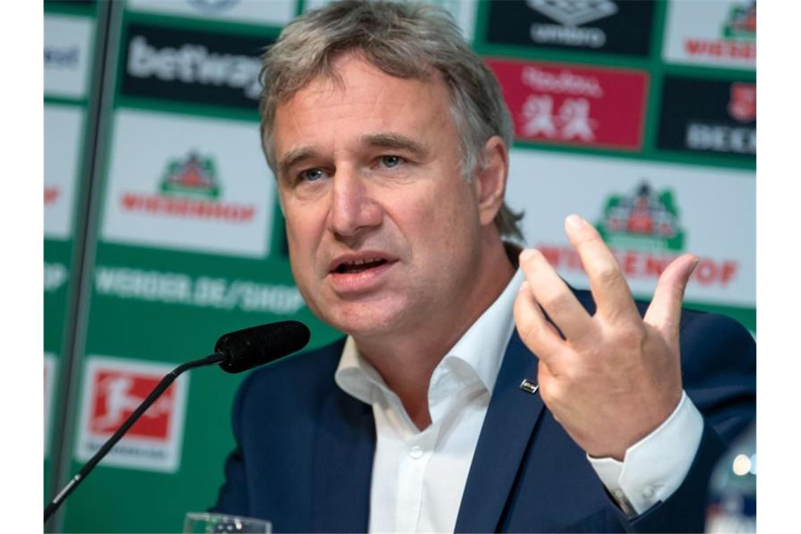 Werder-Aufsichtsratschef Bode für Diskussion über Salary Cap Marco Bode kann sich einige Reformen im Profi-Fußball vorstellen. Foto: Sina Schuldt/dpa