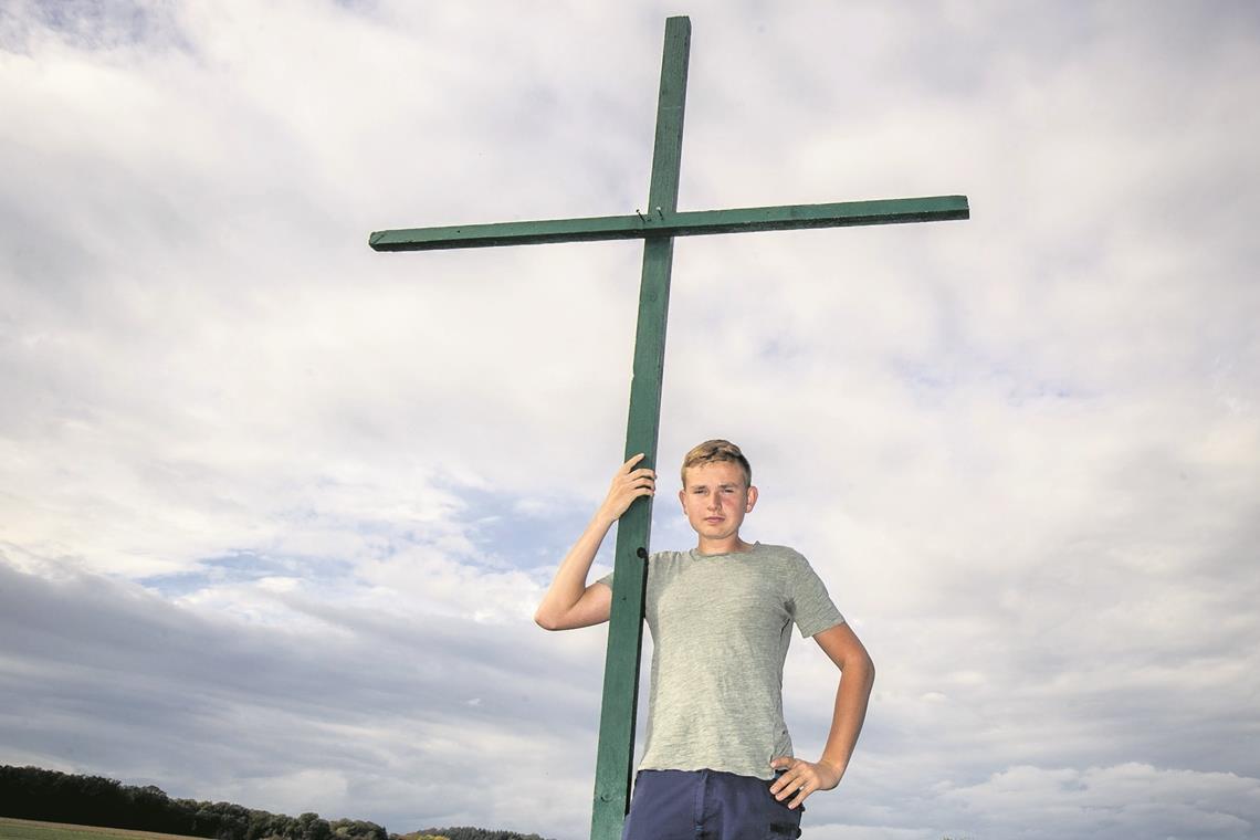 Marco Holzwarth aus Kleinaspach wünscht sich, dass die Arbeit der Landwirte in der Bevölkerung wieder mehr Anerkennung findet. Foto: A. Becher