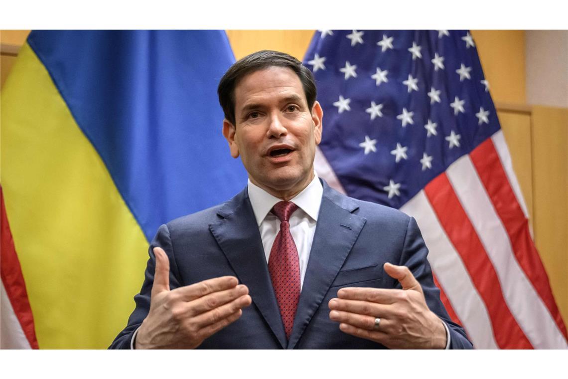 Marco Rubio  äußert sich am Rande der Gespräche in Genf vergleichsweise positiv.