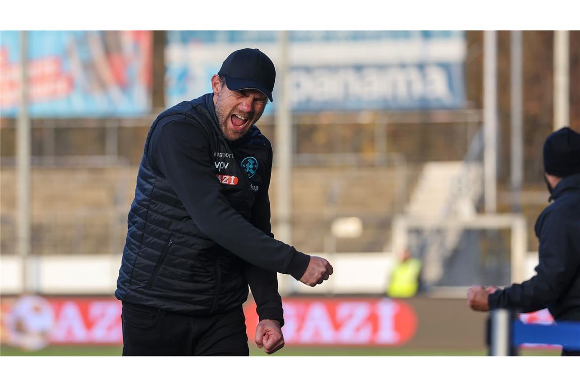 Marco Wildersinn bleibt Trainer der Stuttgarter Kickers.