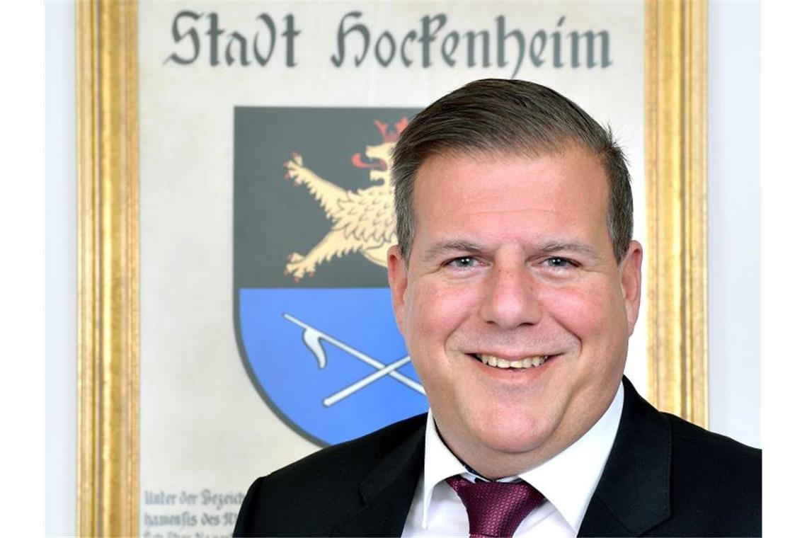 Marcus Zeitler (CDU), Oberbürgermeister von Hockenheim. Foto: Stadtverwaltung Hockenheim/dpa/Archivbild